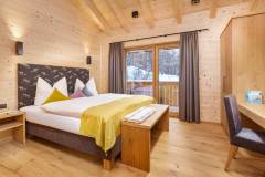 Schlafzimmer im Chalet Mahdebene