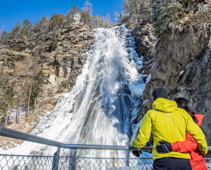 Der Stuibenfall im Winter