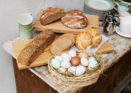 Frühstück im Gasthof Stuibenfall