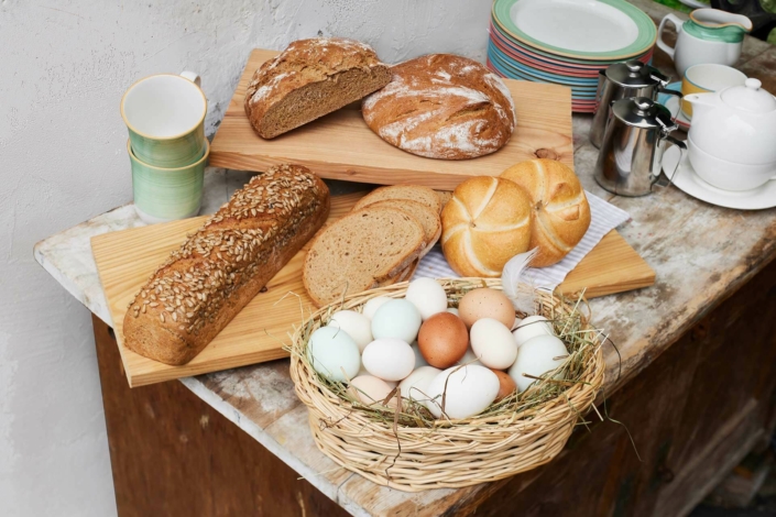 Frühstück im Gasthof Stuibenfall