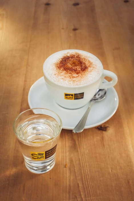 Kaffeegenuss im Stuibenfall